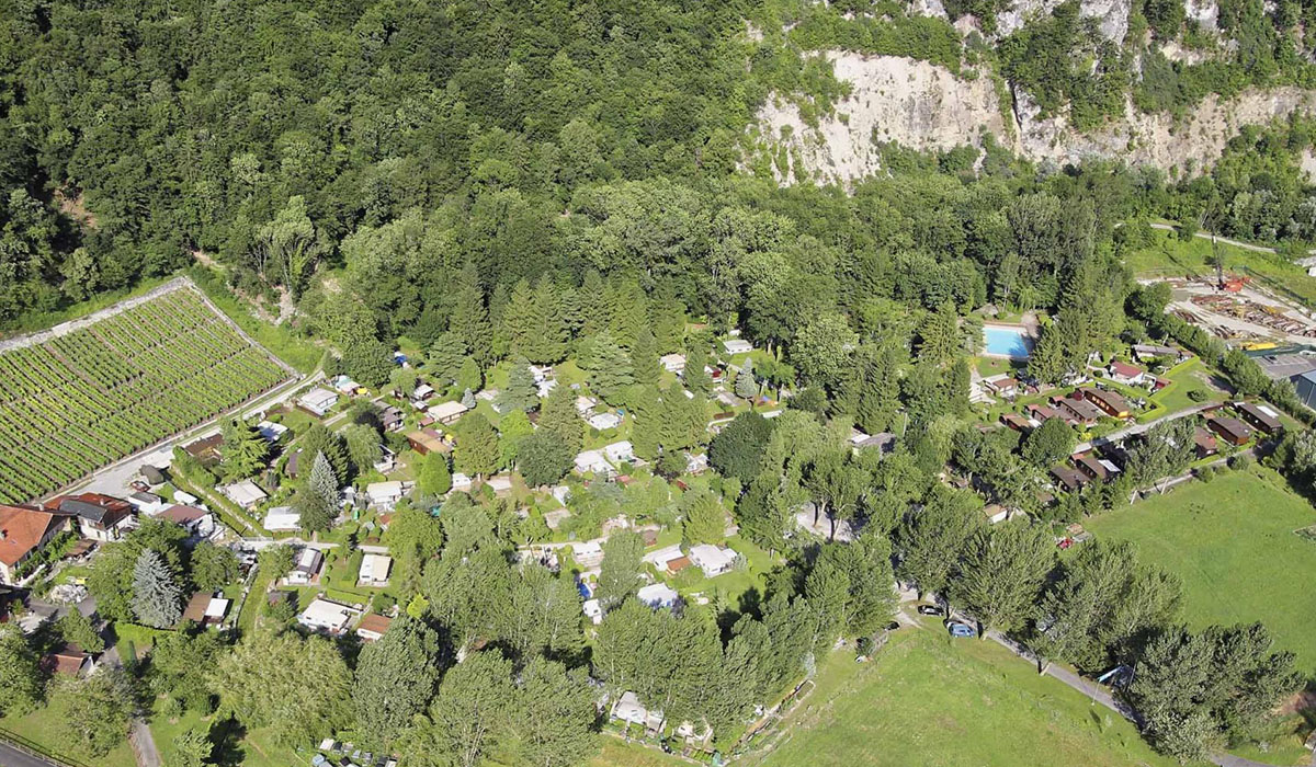 Camping Clos de la George SA Lemanisch - Yvorne visuel 1/2