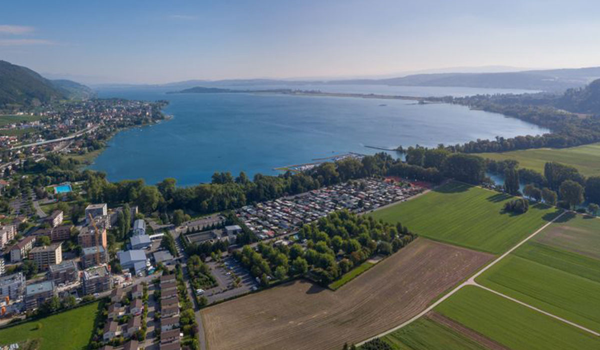 Camping Des Pêches Espace Mittelland - Le Landeron visuel 1/4 Camping Des Pêches Espace Mittelland - Le Landeron visuel 1/4
