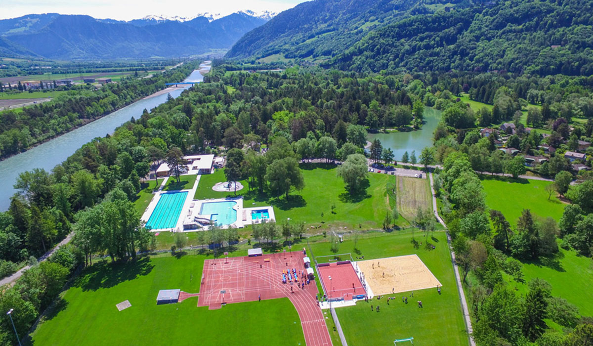 Camping Giessenpark Ostschweiz - Bad Ragaz visuel 1/2