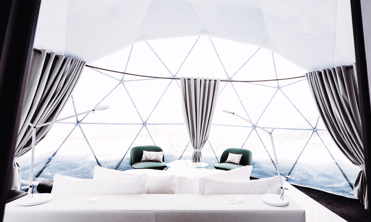 Domaine Whitepod Lemanisch - Monthey visuel 2/7 Domaine Whitepod Lemanisch - Monthey visuel 2/7