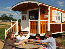 Les Roulottes du Moulin Das Loire-Gebiet - Chenillé-Changé visuel 1/3