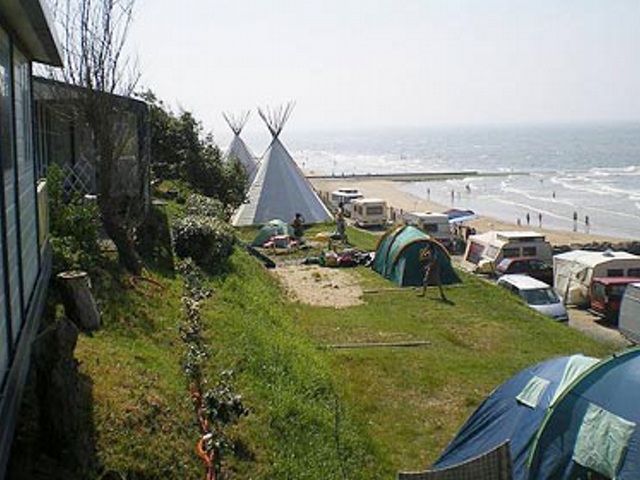 Camping -La Plage - Houlgate - Basse-Normandie - Frankreich Camping -La Plage - Houlgate - Basse-Normandie - Frankreich