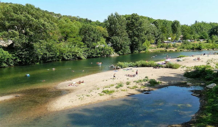 Camping La Plage - Saint-André-de-Roquepertuis