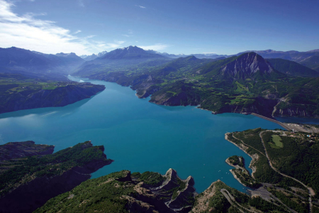 Die besten Aktivitäten rund um den See Serre-Poncon